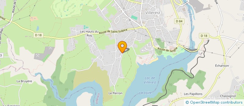 localisation de l'entreprise MADAME CATHERINE VACHERESSE  VILLEREST