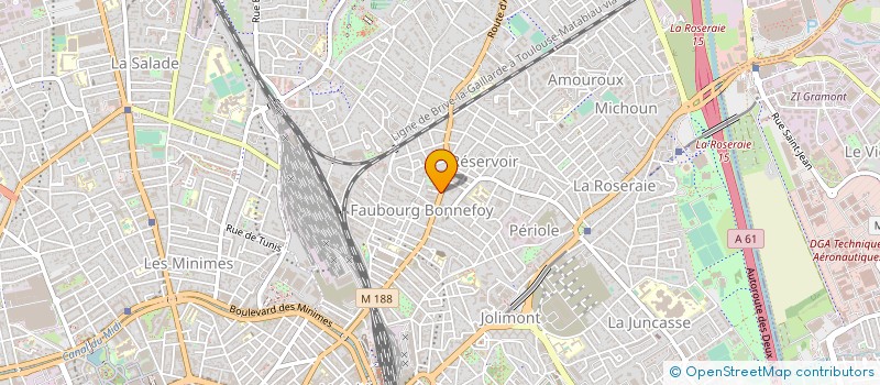 localisation de l'entreprise MADAME CATHERINE VALLEE à TOULOUSE