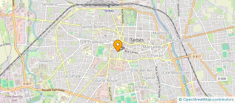 localisation de l'entreprise MADAME CATHERINE VALOR à TARBES