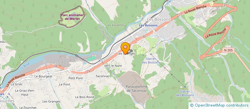 localisation de l'entreprise MADAME CATHERINE VANDEPUTTE à CHAMONIX MONT BLANC