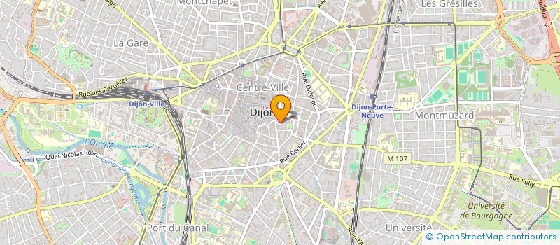 localisation de l'entreprise MADAME CATHERINE VANDRIESSE à DIJON