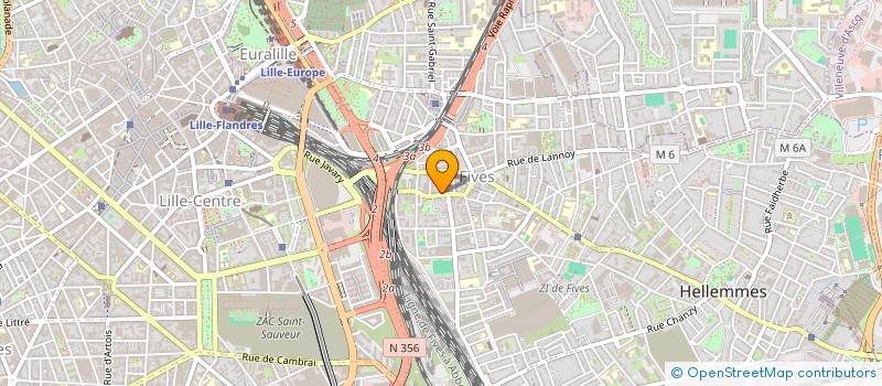 localisation de l'entreprise MADAME CATHERINE VANHINSBERGH à LILLE