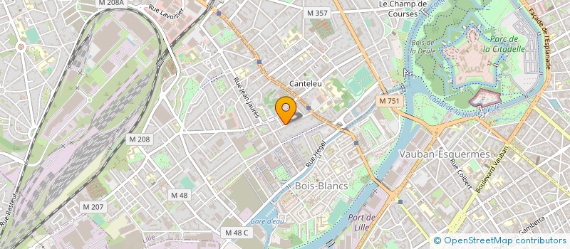 localisation de l'entreprise MADAME CATHERINE VANHOVE à LILLE