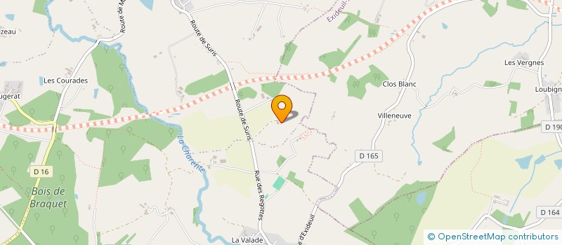 localisation de l'entreprise MADAME CATHERINE VANRI à TERRES-DE-HAUTE-CHARENTE