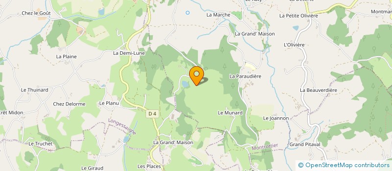 localisation de l'entreprise MADAME CATHERINE VARILLON  MONTROTTIER