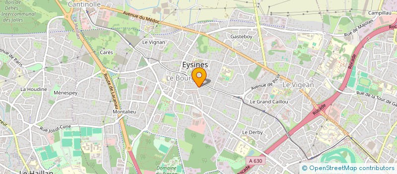 localisation de l'entreprise MADAME CATHERINE VARON  LE TAILLAN-MEDOC