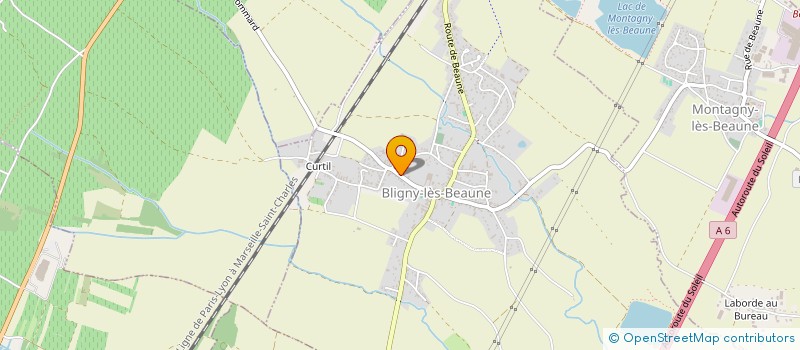 localisation de l'entreprise MADAME CATHERINE VAUDIAU  RUFFEY-LES-BEAUNE