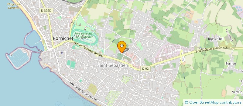 localisation de l'entreprise MADAME CATHERINE VERDIER  PORNICHET