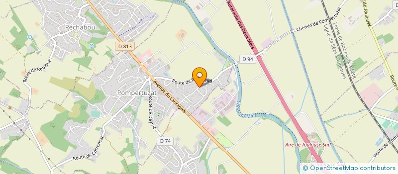 localisation de l'entreprise MADAME CATHERINE VERLAY  POMPERTUZAT