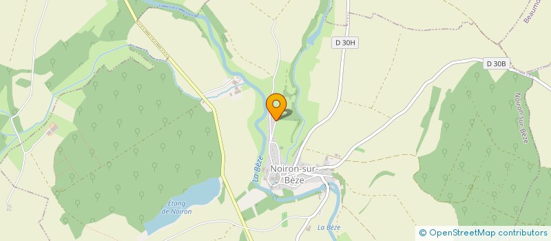 localisation de l'entreprise MADAME CATHERINE VERNE  NOIRON-SUR-BEZE