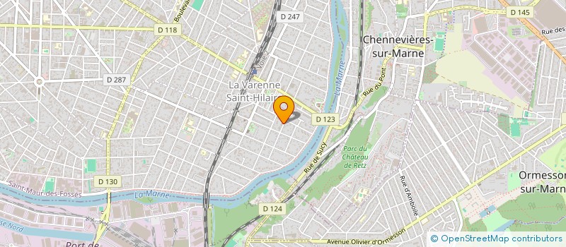 localisation de l'entreprise MADAME CATHERINE VEROVE à SAINT-MAUR-DES-FOSSES