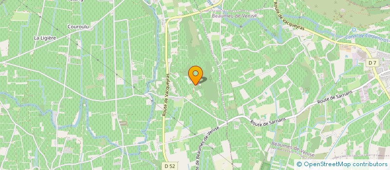 localisation de l'entreprise MADAME CATHERINE VERWAERDE  SARRIANS