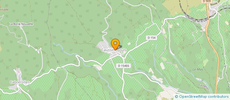 localisation de l'entreprise MADAME CATHERINE VEZIAC  CAUSSINIOJOULS