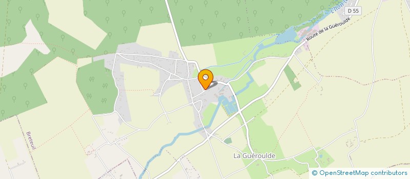 localisation de l'entreprise MADAME CATHERINE VIALARD à BRETEUIL