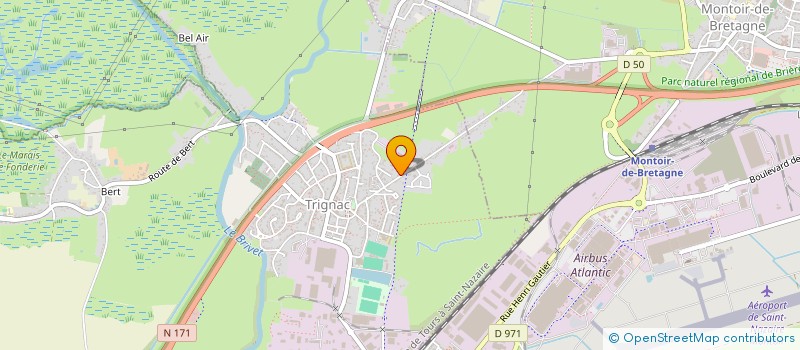 localisation de l'entreprise MADAME CATHERINE VIALATTE  TRIGNAC