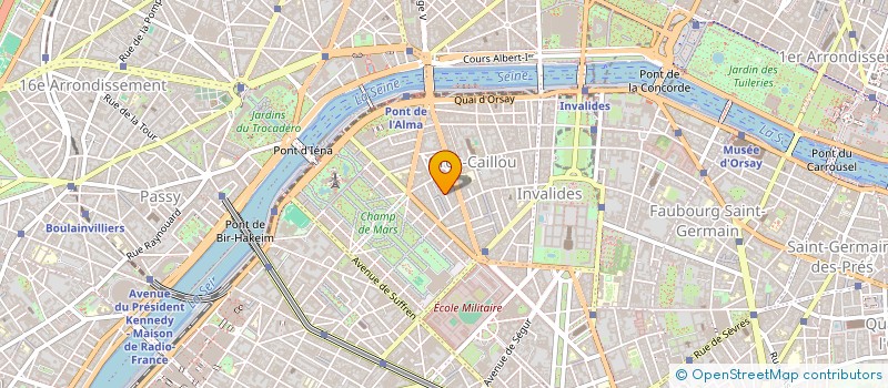 localisation de l'entreprise MADAME CATHERINE VIARNAUD  PARIS