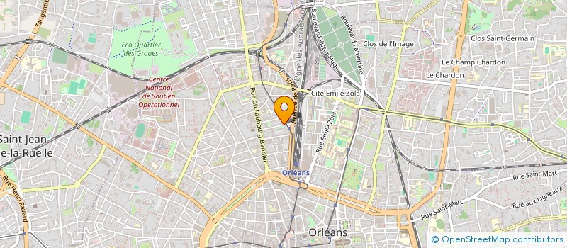 localisation de l'entreprise MADAME CATHERINE VIAUD à ORLEANS