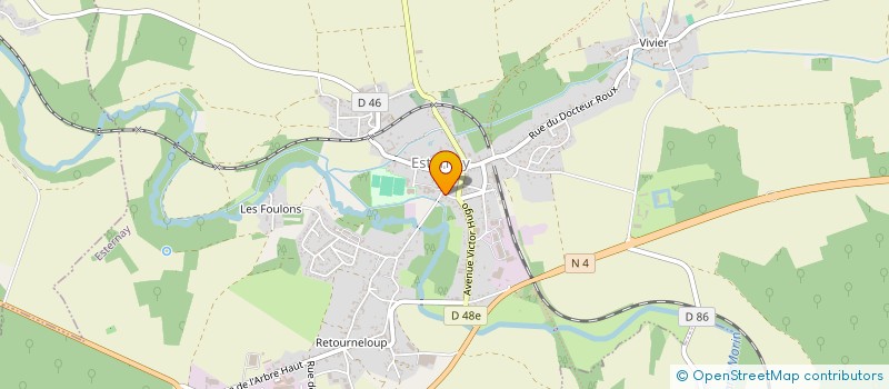 localisation de l'entreprise MADAME CATHERINE VIEAU  ESTERNAY