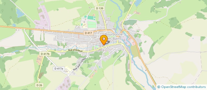 localisation de l'entreprise MADAME CATHERINE VIERLING à BOURBONNE-LES-BAINS