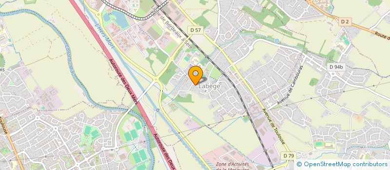 localisation de l'entreprise MADAME CATHERINE VIGHI  LABEGE