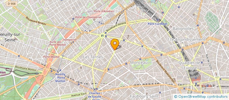 localisation de l'entreprise MADAME CATHERINE VIGIER  PARIS