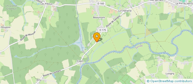 localisation de l'entreprise MADAME CATHERINE VILLARD  BRANGES