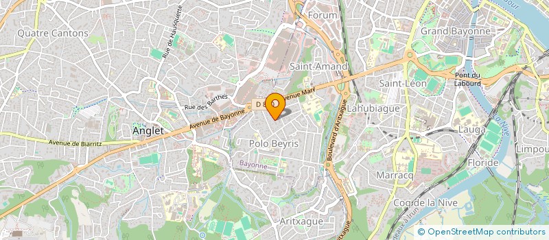 localisation de l'entreprise MADAME CATHERINE VINARDI à BAYONNE