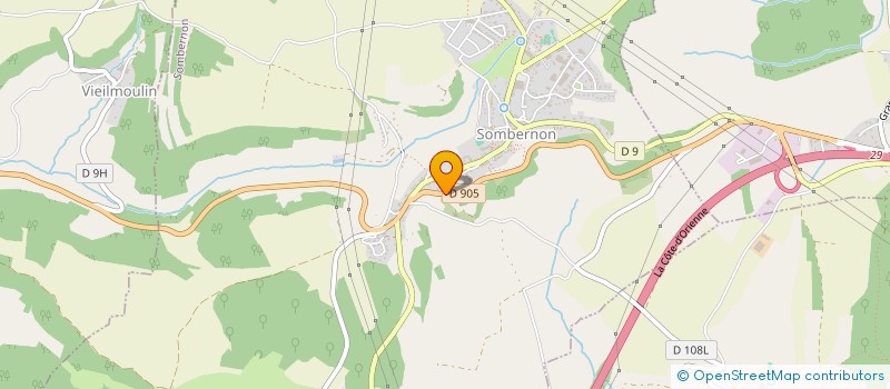 localisation de l'entreprise MADAME CATHERINE VINCENOT  SOMBERNON