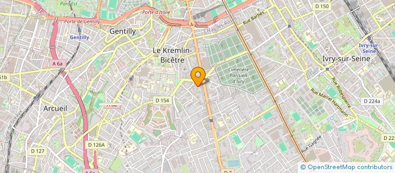 localisation de l'entreprise MADAME CATHERINE VINCENT à LE KREMLIN-BICETRE