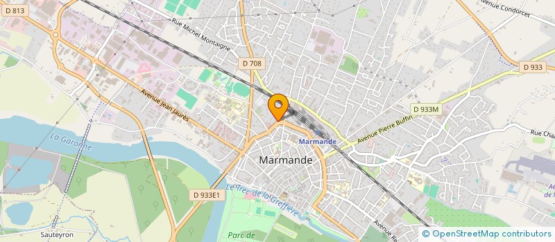 localisation de l'entreprise MADAME CATHERINE VINCENT à MARMANDE