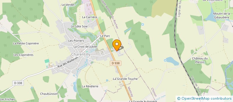 localisation de l'entreprise MADAME CATHERINE VINCENT à CHARENTILLY