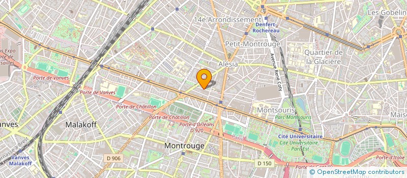 localisation de l'entreprise MADAME CATHERINE VIRASSAMY  PARIS