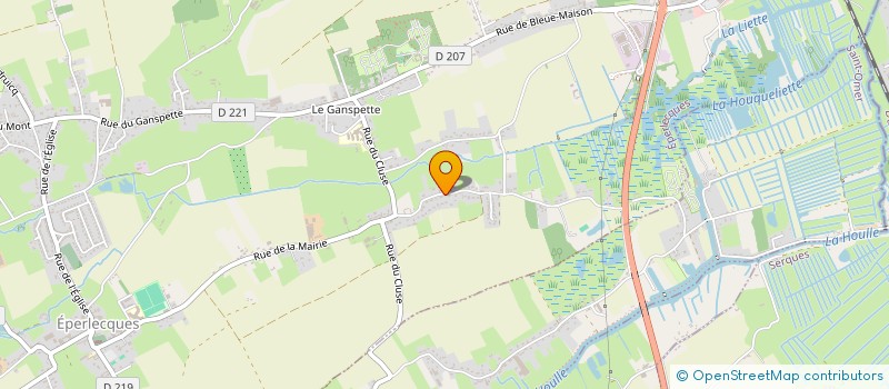 localisation de l'entreprise MADAME CATHERINE VIVIEN  EPERLECQUES