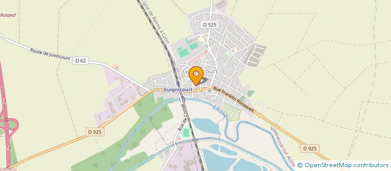 localisation de l'entreprise MADAME CATHERINE VIVIER  VILLENEUVE-SUR-AISNE