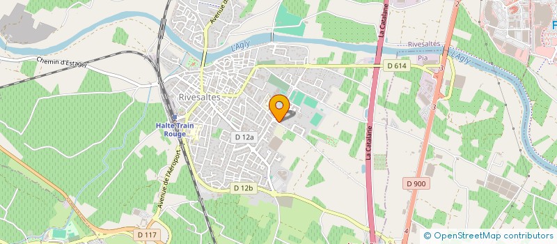 localisation de l'entreprise MADAME CATHERINE VOELTZEL  RIVESALTES