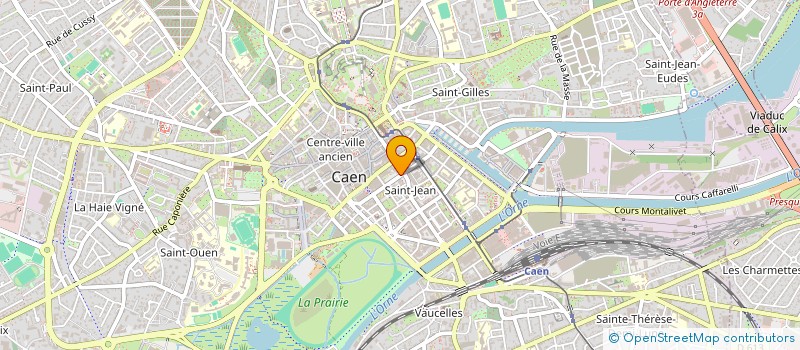 localisation de l'entreprise MADAME CATHERINE VOISIN à CAEN