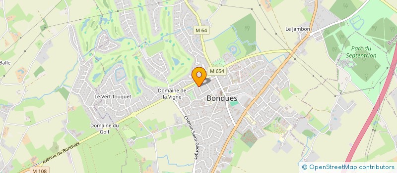 localisation de l'entreprise MADAME CATHERINE VOLANT  BONDUES