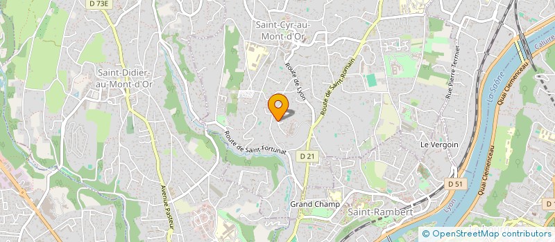 localisation de l'entreprise MADAME CATHERINE WACH  SAINT-CYR-AU-MONT-D'OR