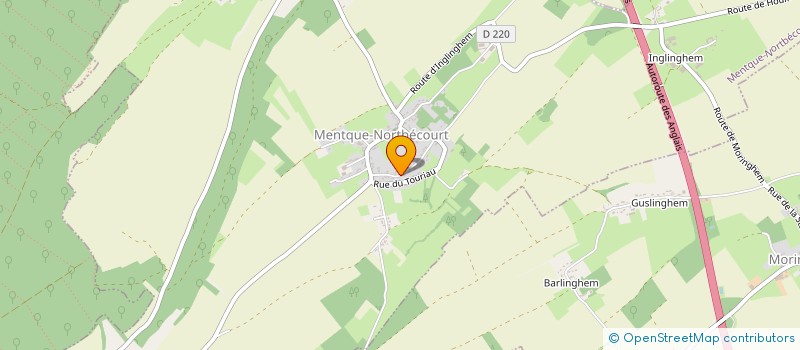 localisation de l'entreprise MADAME CATHERINE WACHOWIAK  MENTQUE-NORTBECOURT