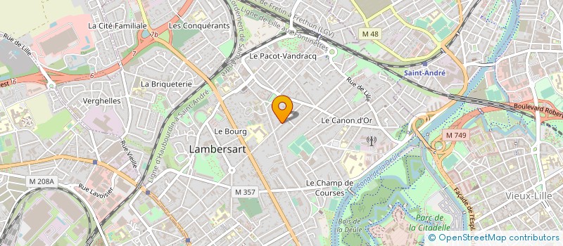 localisation de l'entreprise MADAME CATHERINE WACQUEZ à LAMBERSART