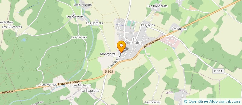 localisation de l'entreprise MADAME CATHERINE WAGNER  POURRAIN