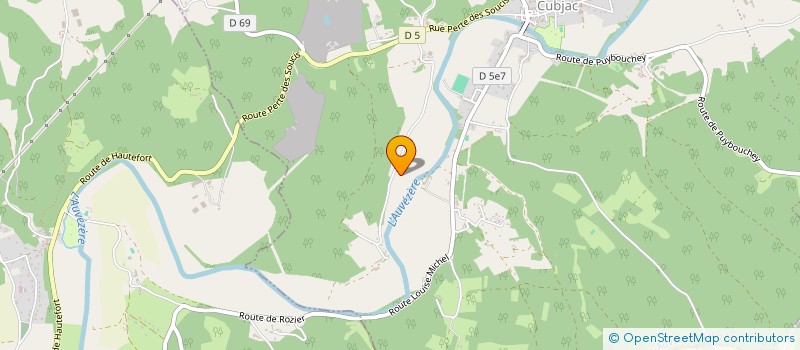 localisation de l'entreprise MADAME CATHERINE WALCKE  CUBJAC-AUVEZERE-VAL D'ANS