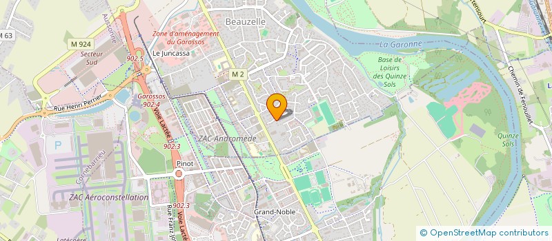 localisation de l'entreprise MADAME CATHERINE WEBER  BEAUZELLE