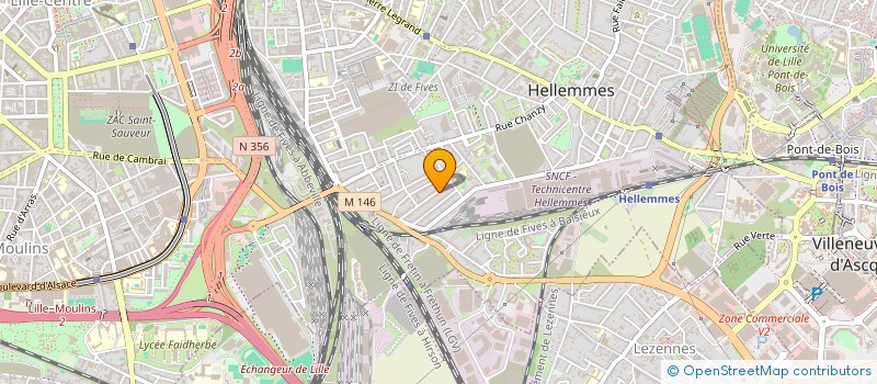 localisation de l'entreprise MADAME CATHERINE WEENS à LILLE