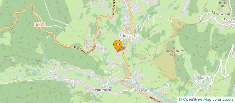 localisation de l'entreprise MADAME CATHERINE WERLER  SOULTZEREN