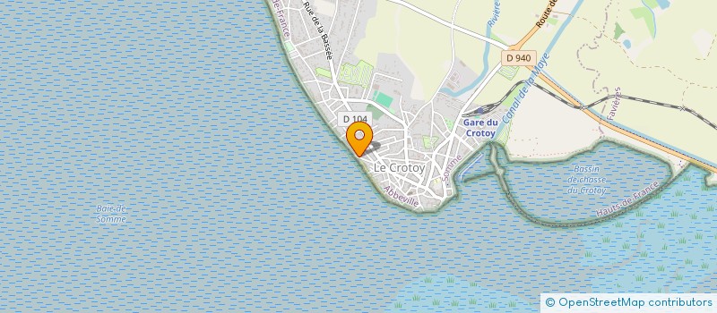 localisation de l'entreprise MADAME CATHERINE WEYL à LE CROTOY