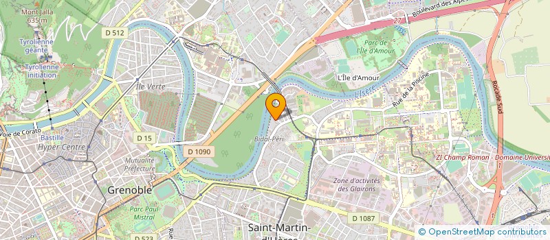 localisation de l'entreprise MADAME CATHERINE WILCOX à SAINT-MARTIN-D'HERES