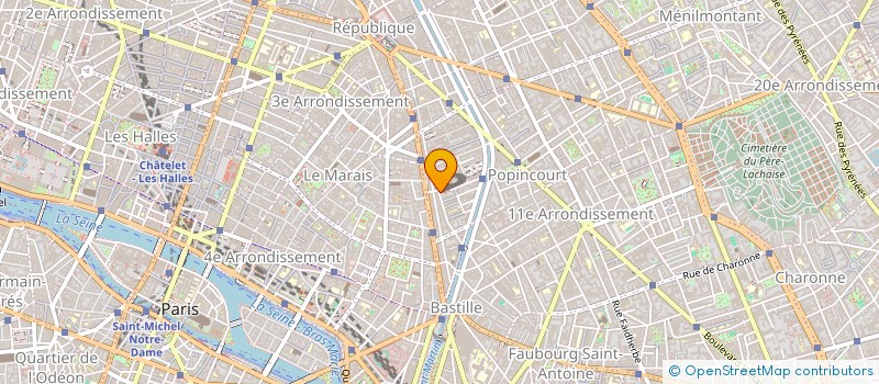 localisation de l'entreprise MADAME CATHERINE WILLIS  PARIS