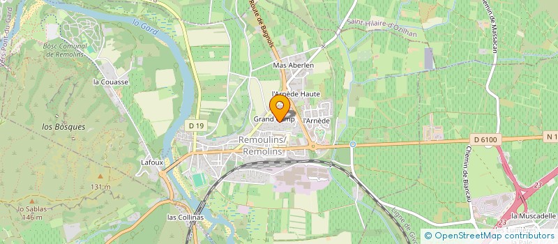 localisation de l'entreprise MADAME CATHERINE WINAUD-TUMBACH  REMOULINS