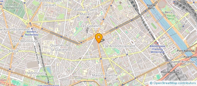 localisation de l'entreprise MADAME CATHERINE YHAP  PARIS